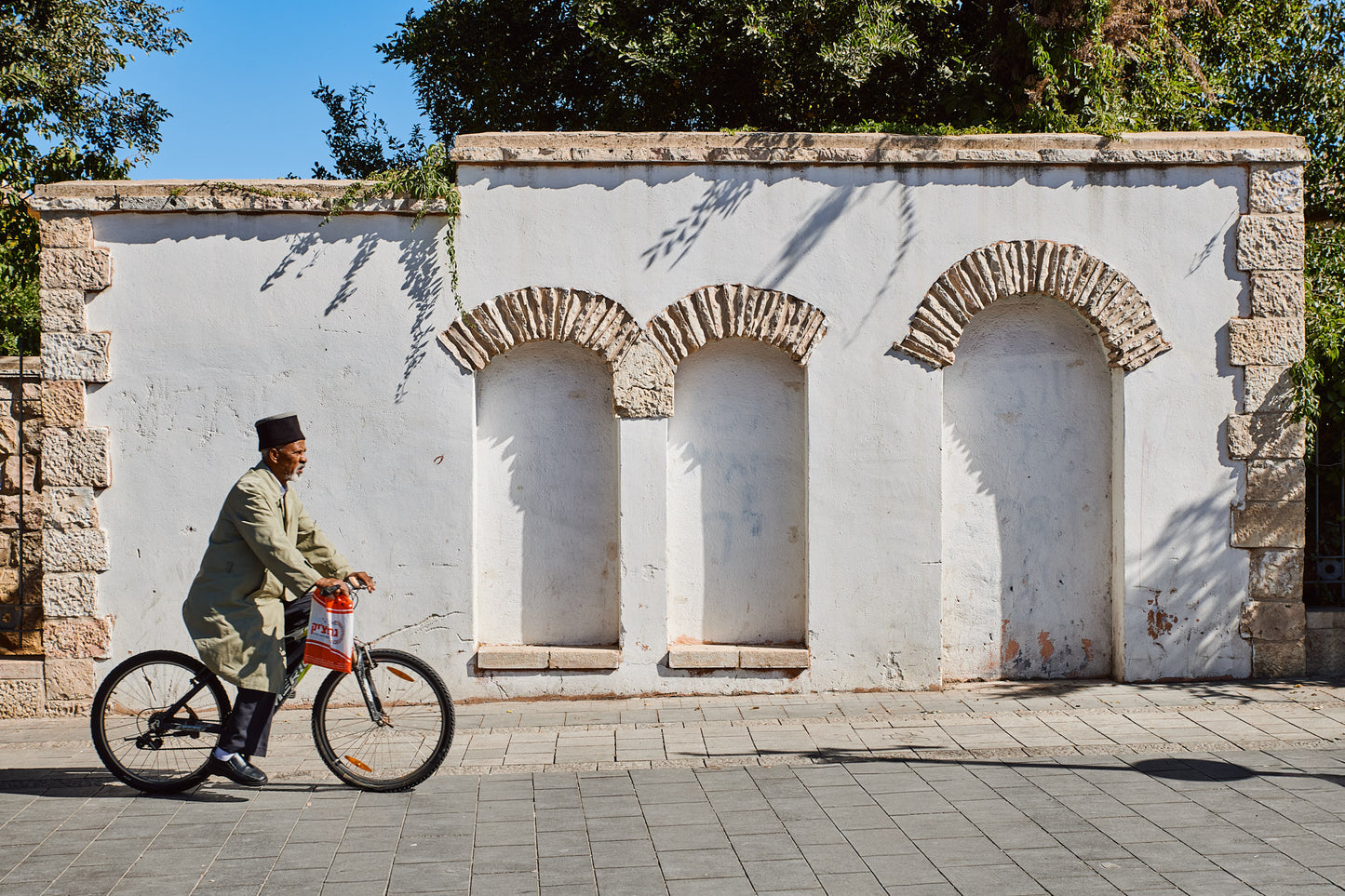 Man with Bike
