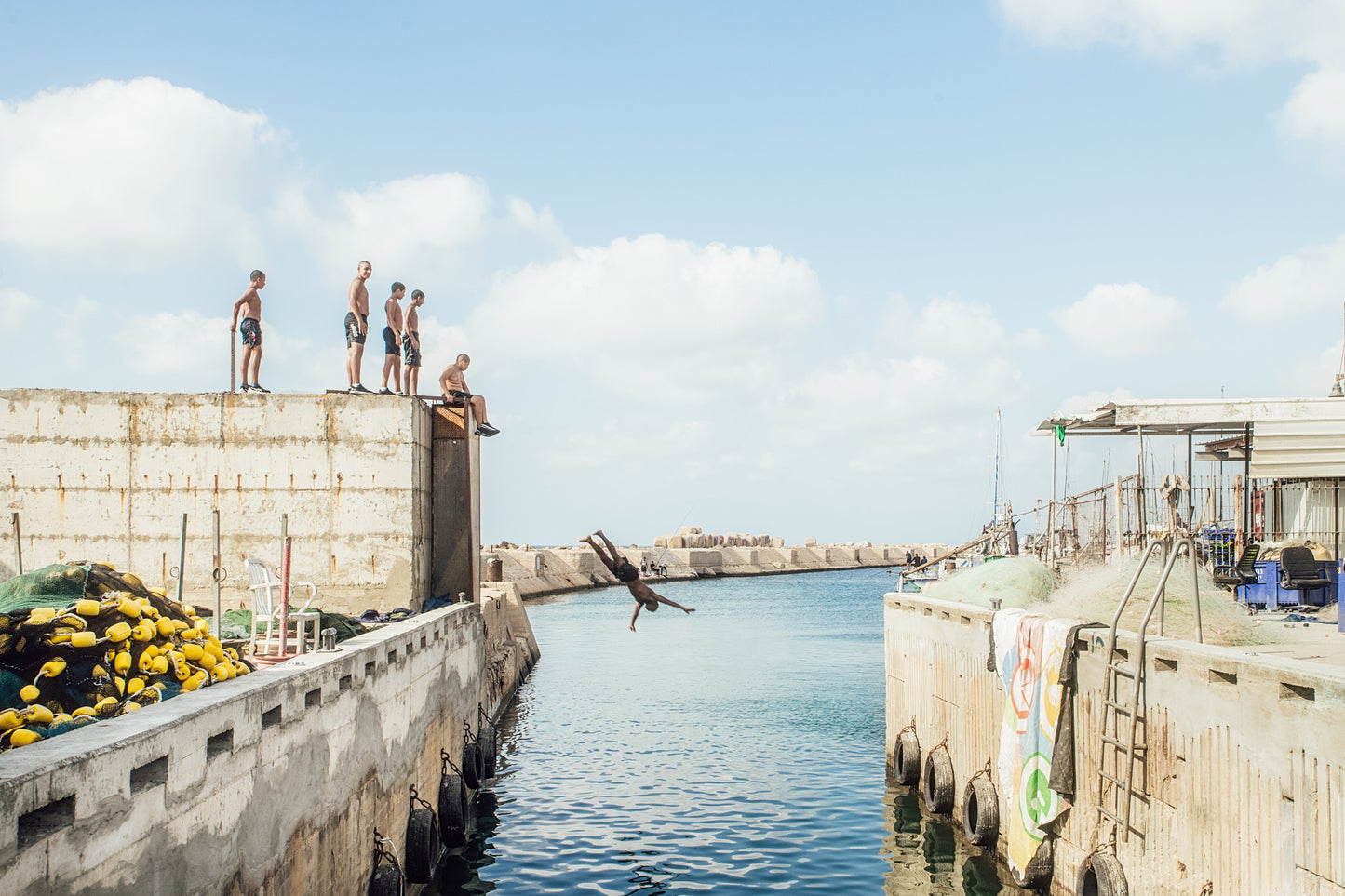 Boys in Jaffa
