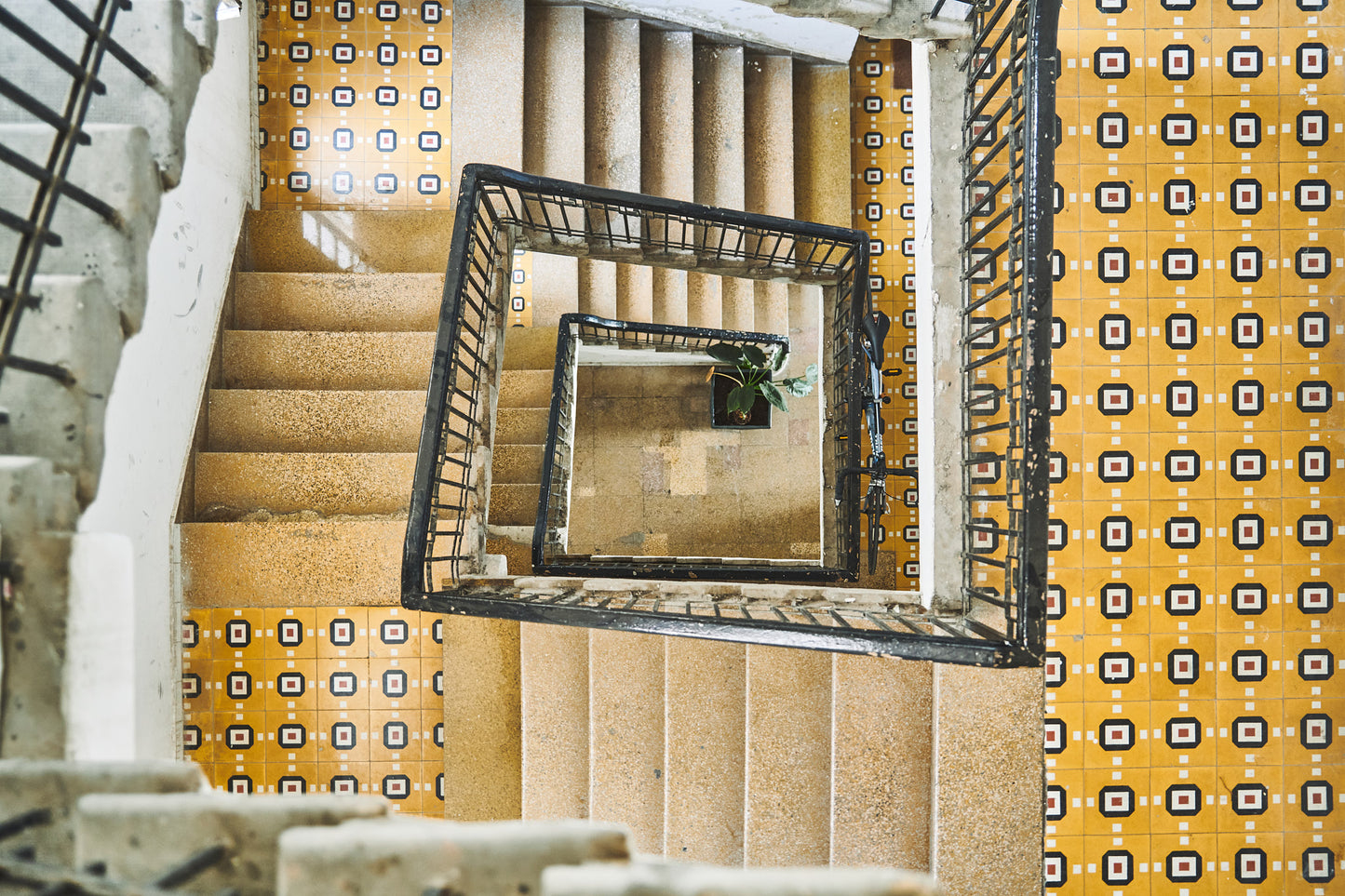 YELLOW STAIRWAY
